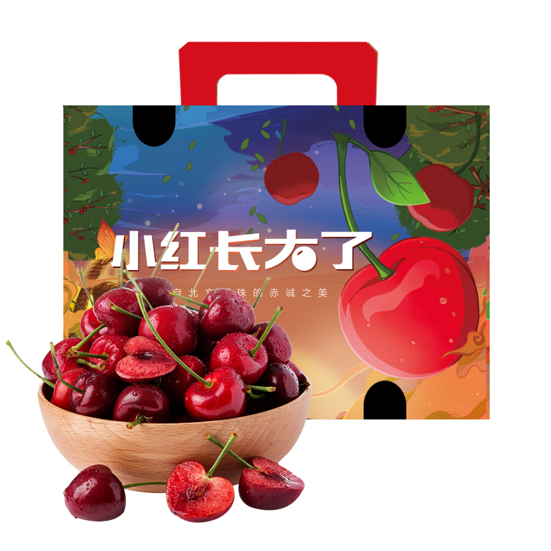 京鲜生 大连美早樱桃 车厘子JJ级 2.5kg礼盒装 单果约10-12g 水果礼盒属于什么档次？