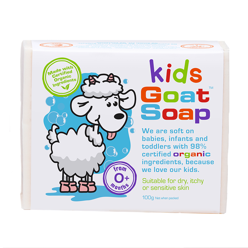 GOAT 山羊 奶皂 婴幼儿手工香皂 敏感肌肤适用 澳洲进口 100g