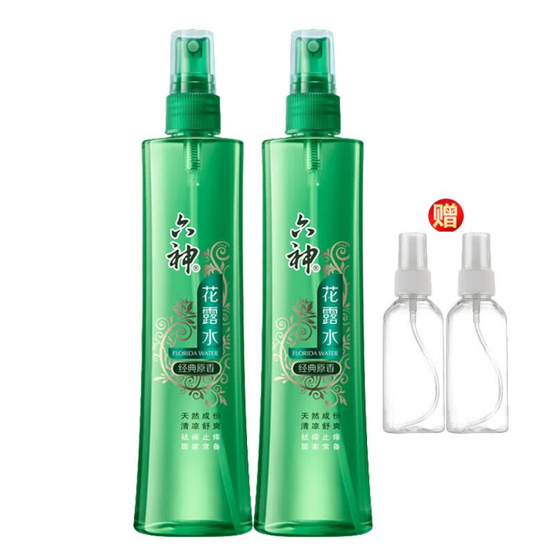 六神花露水经典原香喷雾驱蚊止痒180ml清凉舒爽防蚊液清新空气驱蚊液  经典原香花露水180ml*3瓶