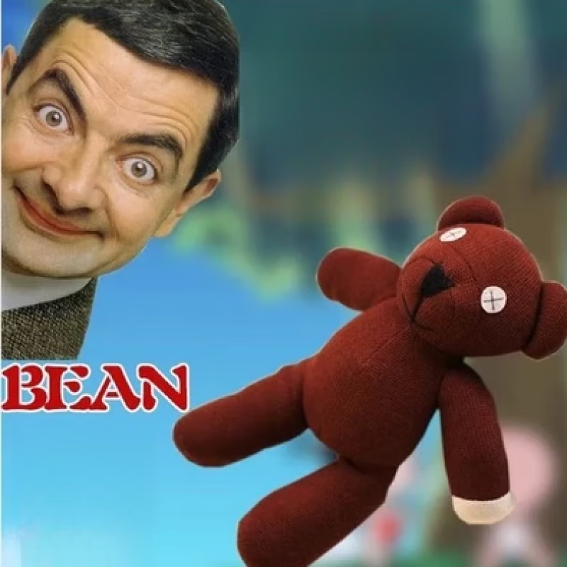 薇欧漫憨豆先生泰迪熊憨豆先生的泰迪熊公仔毛绒玩具玩偶·mr bean