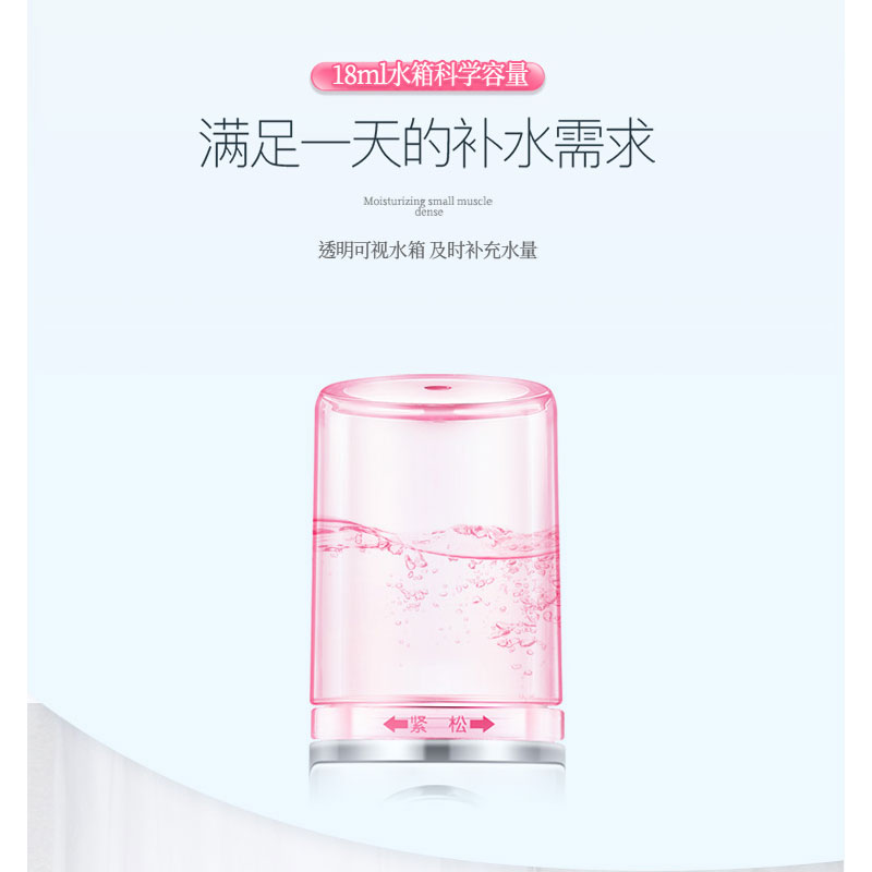 金稻（K-SKIN）美容器 补水仪 纳米喷雾蒸脸器蒸脸仪 冷喷 便携手持 保湿加湿美容仪 KD-77S