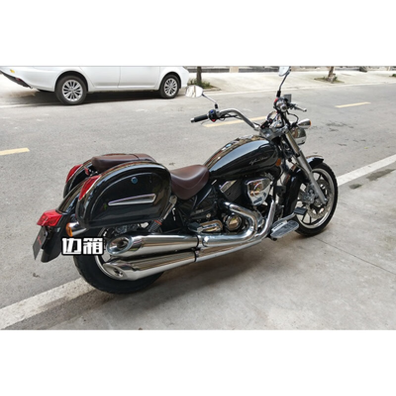 工马力帆v16太子摩托车改装前后靠背后货架尾箱防摔保险杠250-e国三四