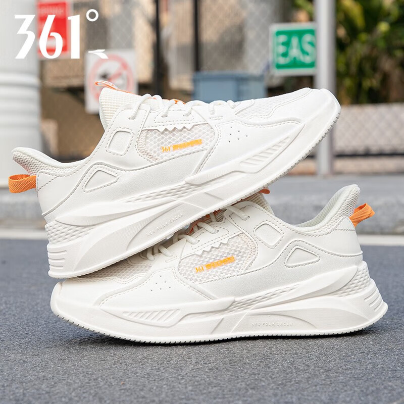 361°女鞋子运动鞋女休闲鞋跑步鞋女春季透气网面户外老爹鞋慢跑旅游