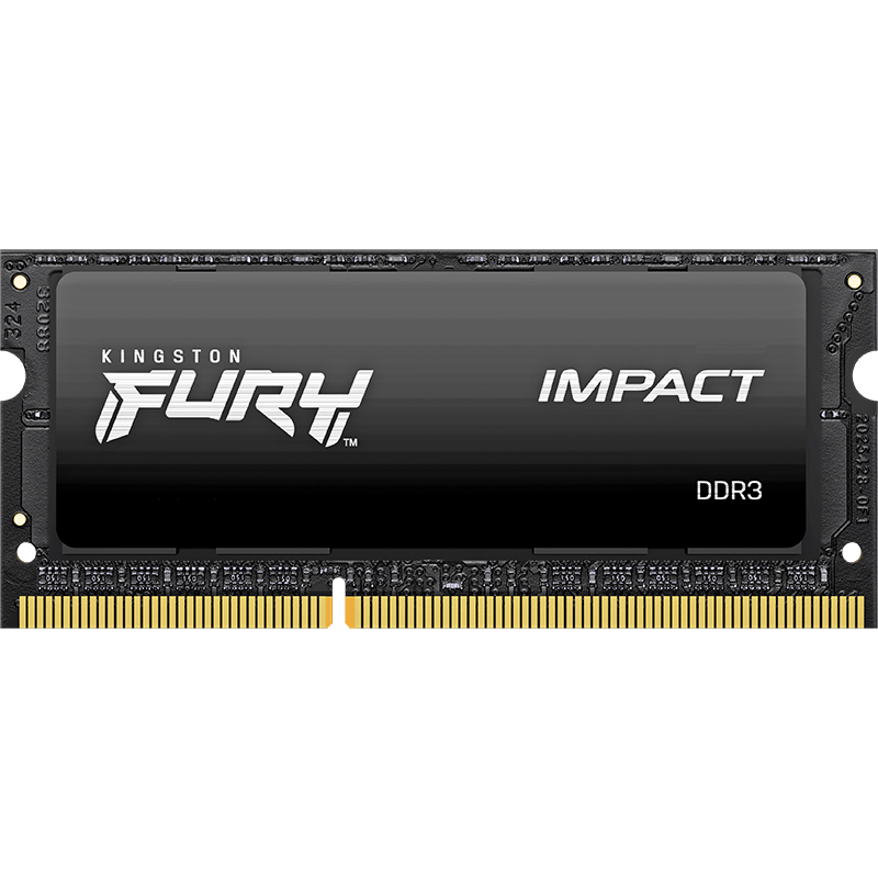 金士顿 (Kingston) FURY 4GB DDR3 1600 笔记本内存条 Impact风暴系列 低电压版 骇客神条