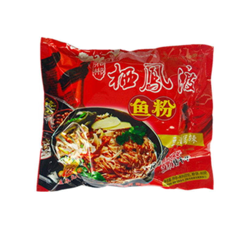 湘郴栖凤渡鱼粉郴州鱼粉 8包24包 湖南特产原味猛辣鱼粉非油炸宽米线