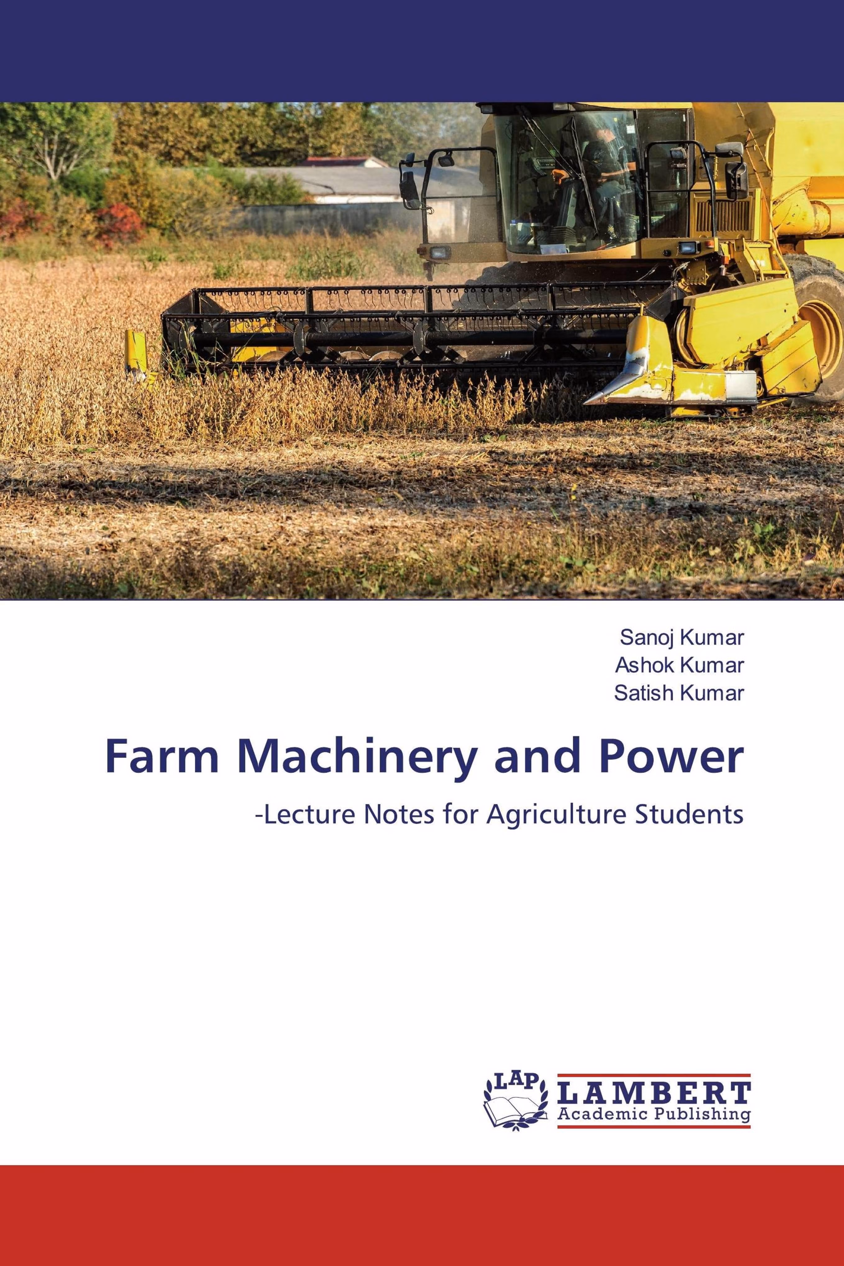 预订Farm Machinery and Power