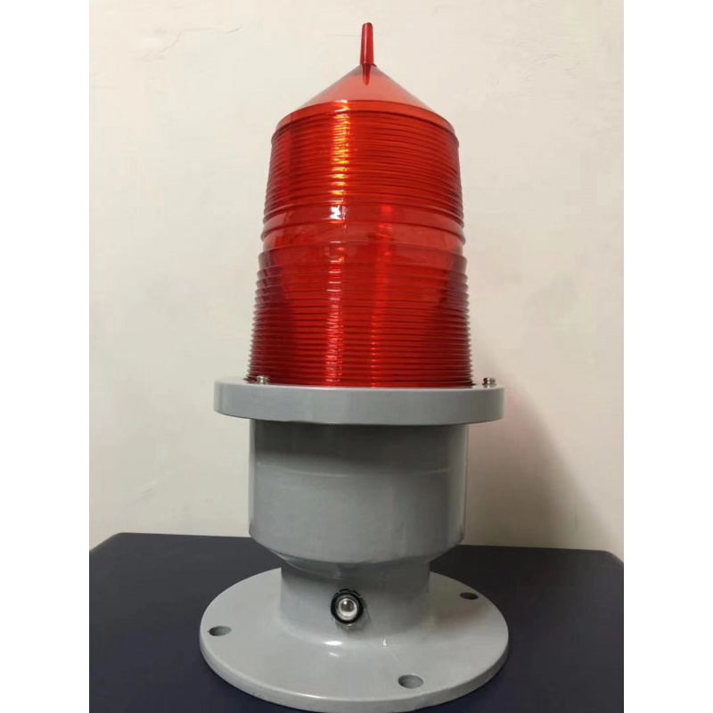 自动闪光航空障碍灯航标警示高楼信号铁塔灯 智能白天关闭晚上自动亮