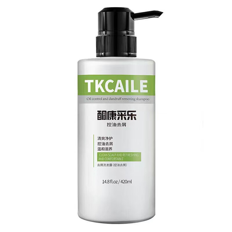 采乐酮康采乐控油去屑 清爽净护 温和滋养洗发水420ml 420ml