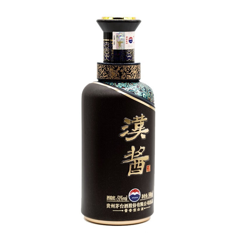 MOUTAI 茅台汉酱51%vol 酱香型白酒500ml 单瓶装【报价价格评测