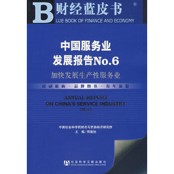 中国服务业发展报告No 6