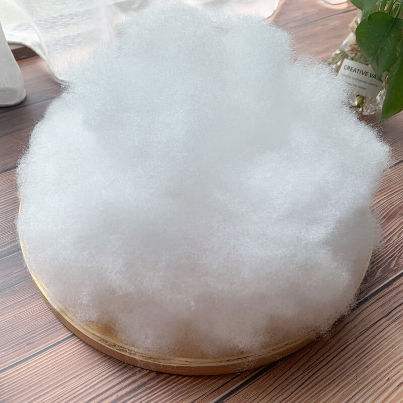 晗畅 珍珠棉填充棉花丝棉高弹pp棉填充物丝绵羽绒太空蓬松棉抱枕芯玩