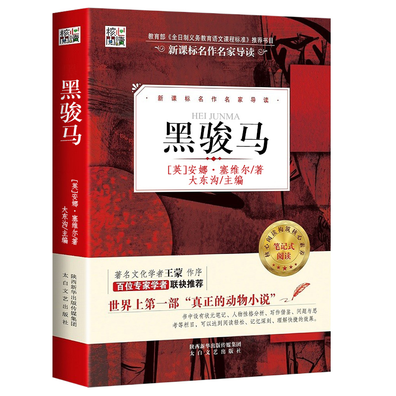 塞维尔核心阅读名作名家导读初中生小学生四年级阅读书八年级张承志