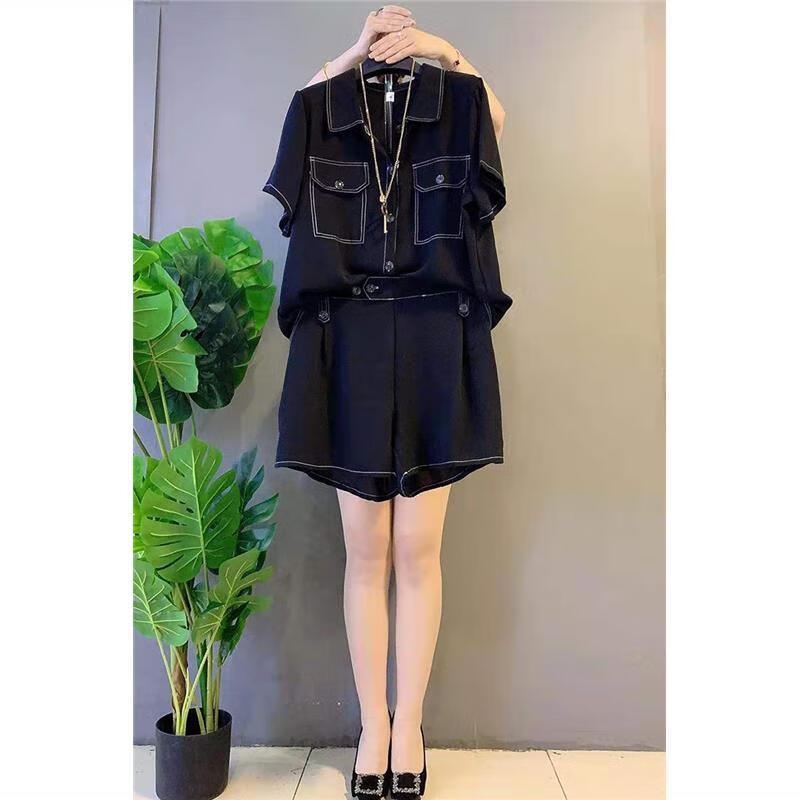 yzyo200斤女胖子夏天穿的宽松显瘦大码2023夏新款洋气减龄雪纺胖妹妹