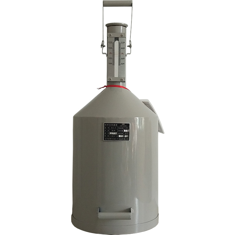 柴油计量桶罐器20升10l加油站手提不锈钢加油机升数标准量筒 10升