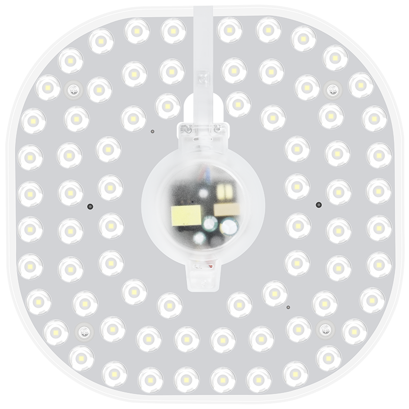 欧普led吸顶灯改造LED灯板圆形节能灯珠灯泡灯条贴片单灯管光源 【38cm内-中-吸顶灯适用】灯板【白光18W】