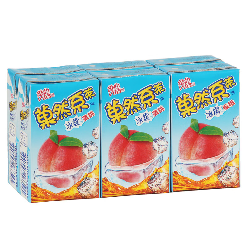 食尚城堡6/香港饮料vita/维他菓然系茶冰镇西柚 菓然系茶-冰镇蜜桃250