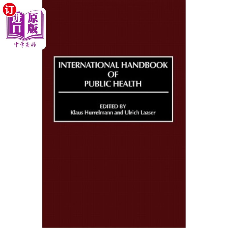 海外直订医药图书international handbook of public health 国际公共