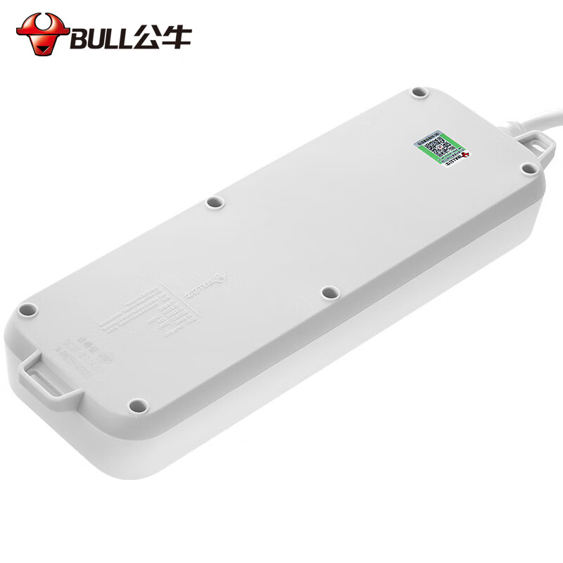 公牛（BULL）新国标分控插座/插线板/插排/排插/接线板/拖线板 GN-B3043 4位分控全长1.5米 独立开关