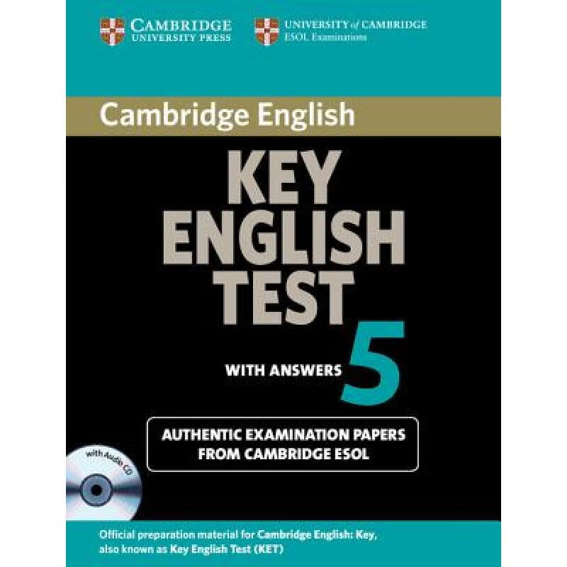 预订 Cambridge Key English Test 5 Self Study Pack...