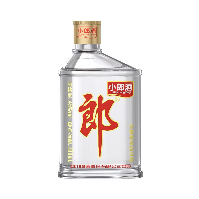 郎酒小郎酒/小毛铺/泸州老窖小酒/组合装 45度 100mL 6瓶 (+毛铺小荞*6)