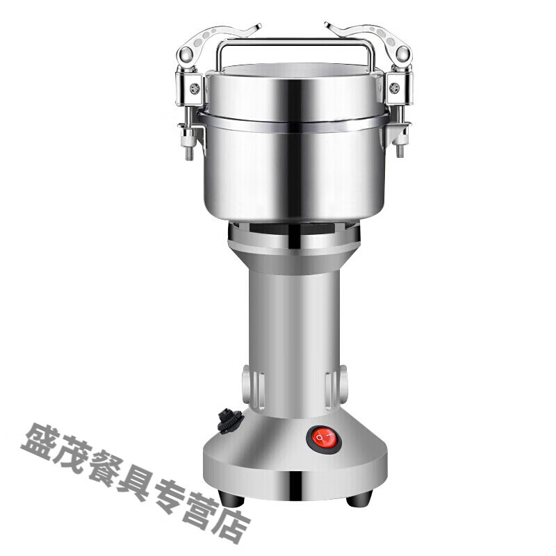 花椒麻椒花生粉碎机 中药材粉碎机微型五谷杂粮电动打碎机磨a 磨小型