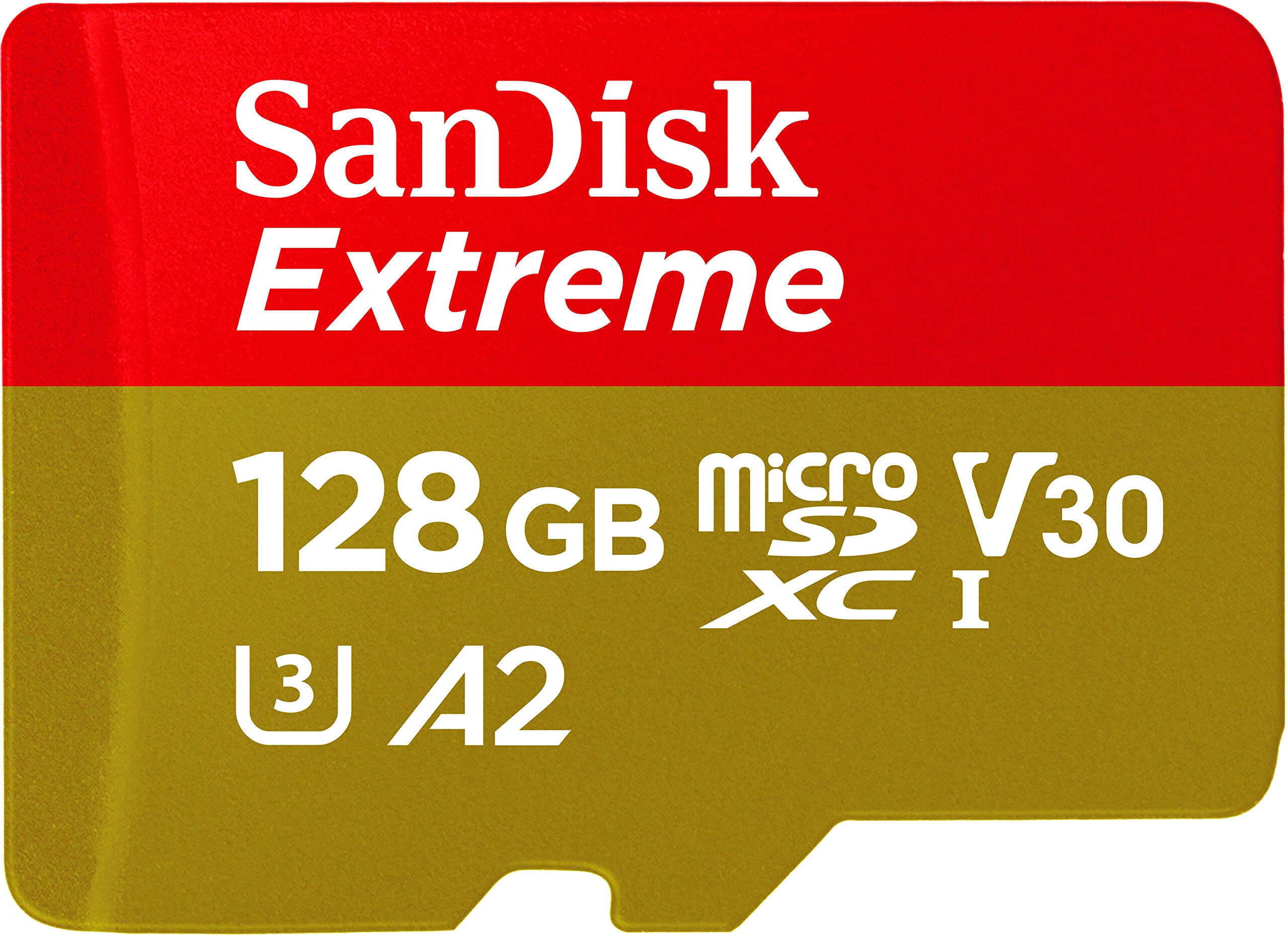 SanDisk 闪迪 Extreme microSDXC 128GB C10 U3 V30 4K A2