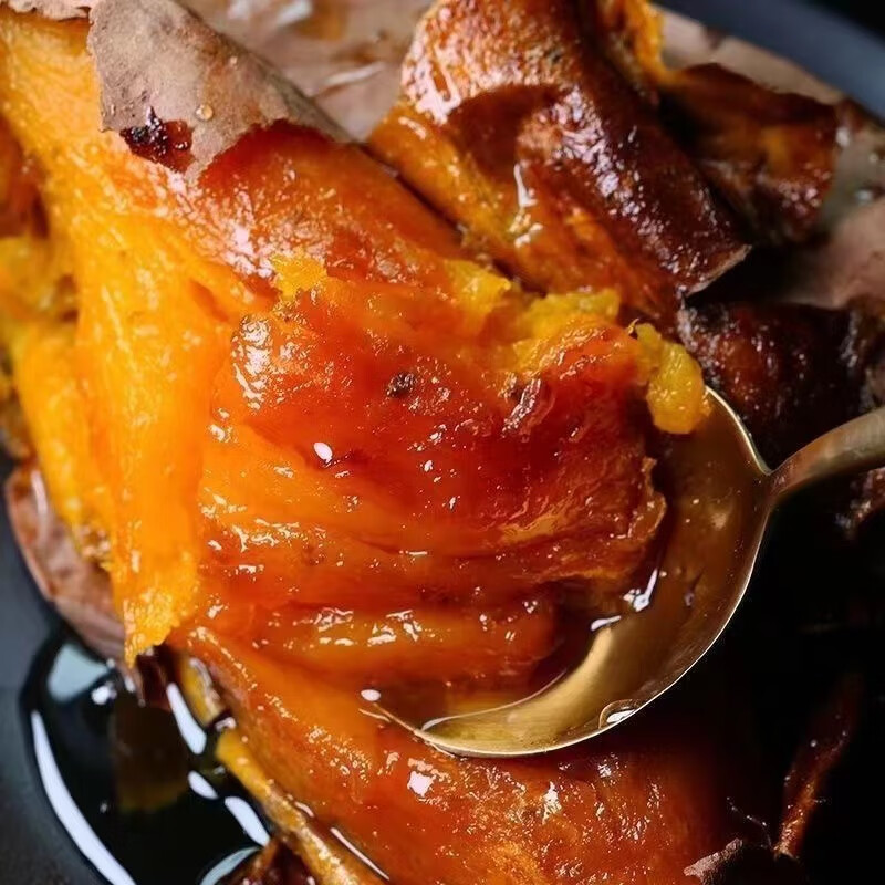 优惠祥正宗烟薯25号蜜薯 糖心地瓜金黄流油4.5斤 中果1-7两 烟薯25号