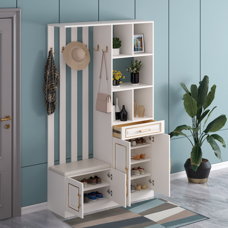 玄关柜鞋柜一体家用门客厅柜子北欧式现代简约进门口镂空屏风隔断 b