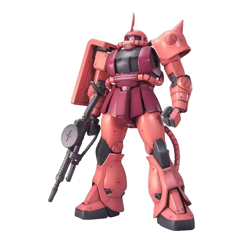 【99成新】BANDAI万代拼装模型MG 1/100 夏亚专用扎古 Ver.2.0-15岁以上  