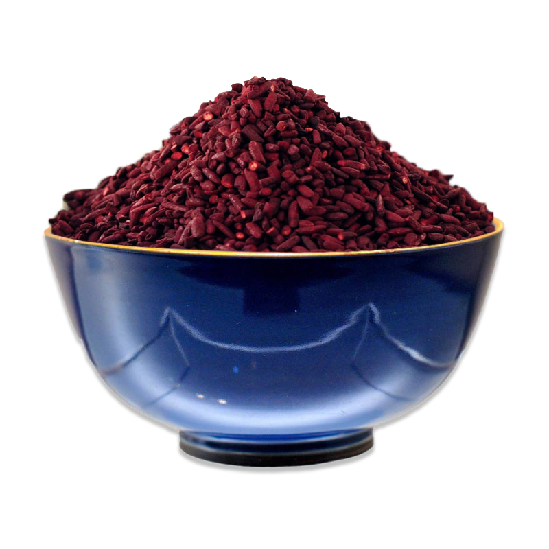 jussmini正宗福建古田高汀红曲米颗粒自然发酵红曲米粉食用红曲茶红曲