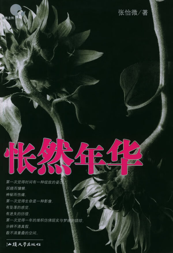 怅然年华 张怡微【正版好书,下单速发】