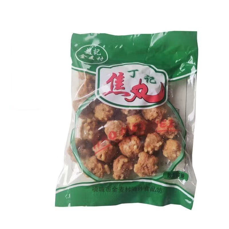 德临门油炸小焦丸子周口焦炸素粉条丸子小袋即食干吃河南特产洛阳焦