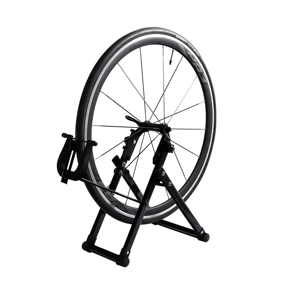 自行车调圈台折叠修理工具单车轮校正修车台 自行车轮毂调 无颜色 无