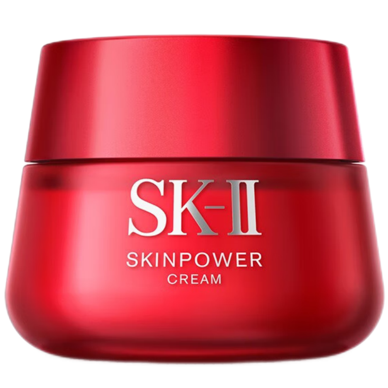 SK-II赋能焕采精华霜sk2大红瓶面霜礼盒套装skllsk2面霜520情人节礼物 精华霜80g套组C