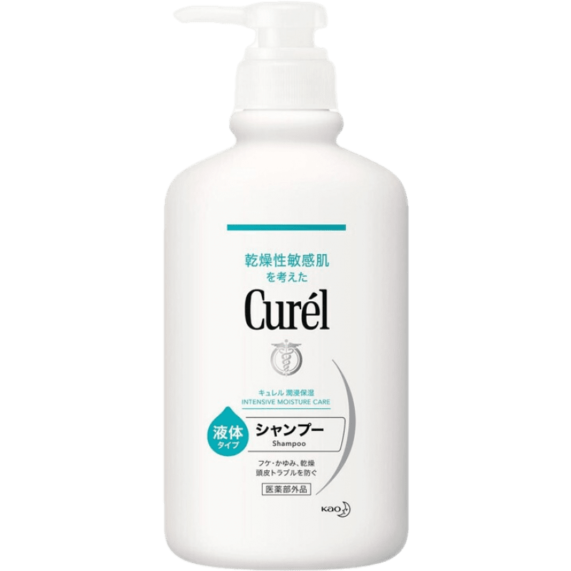 珂潤（Curel）日本原裝 珂潤去屑保濕修護頭皮深層清潔滋潤弱酸性洗發(fā)水 洗發(fā)水 420ml