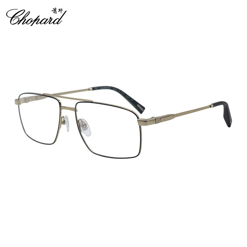 萧邦chopard免费配镜男款全框意大利钛材质光学眼镜框vchf5608fw57mm