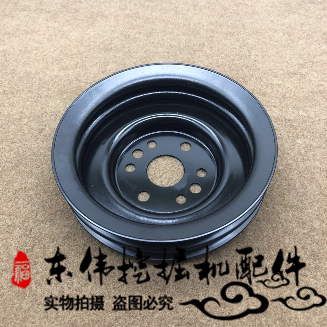 雅菲尔挖掘机小松120-6/200-6/ 4d102/6d102双槽空调风扇皮带轮机电