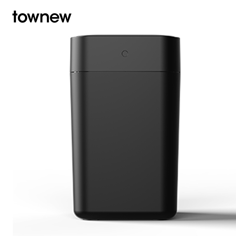 拓牛（TOWNEW）垃圾桶自营 智能垃圾桶自动打包换袋感应开盖家用客厅卧室厨房办公室T1S黑色15.5L