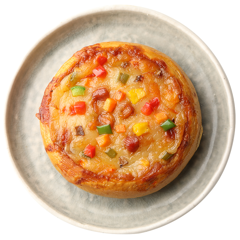正大（CP） 意式芝士小披萨 600g 6只  儿童早餐 微波电饼铛 小小可爱披萨饼 马苏里拉奶酪鸡肉披萨    13.2元