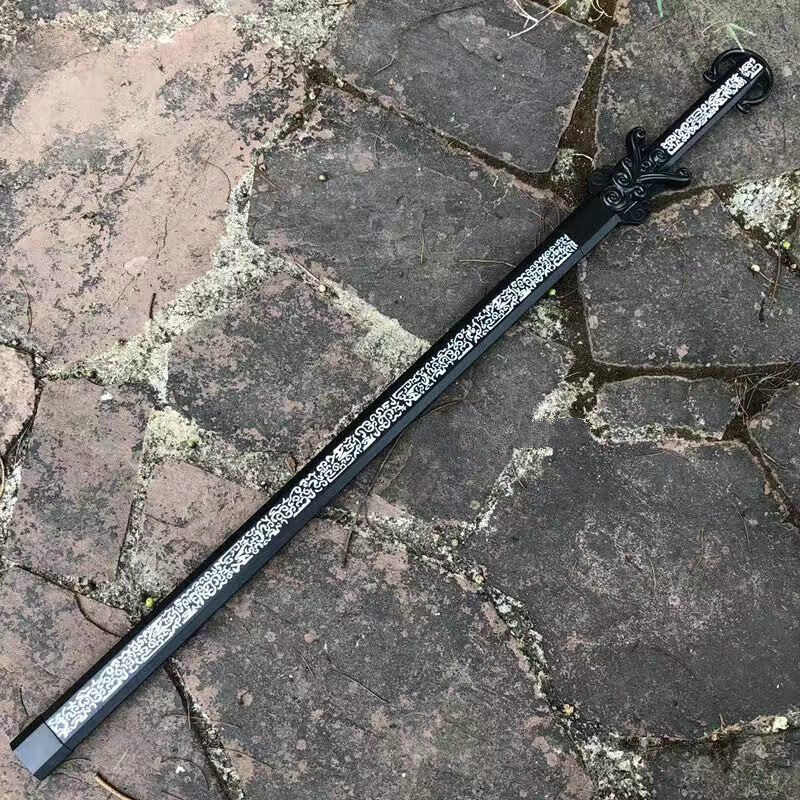 墨眉剑大号秦时明月金属墨梅渊虹高锰钢水寒鲨齿剑影视动漫剑未开刃元