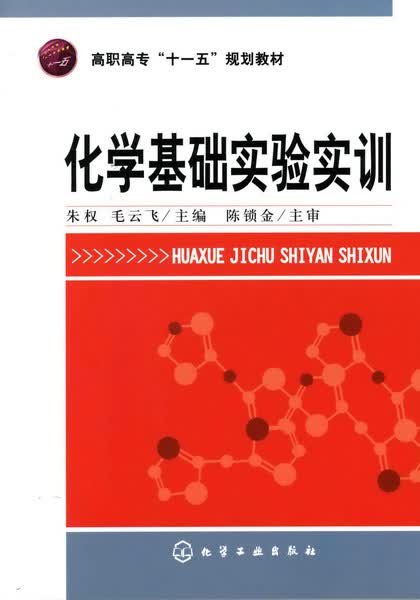 化学基础实验实训 朱权、毛云飞 主编
