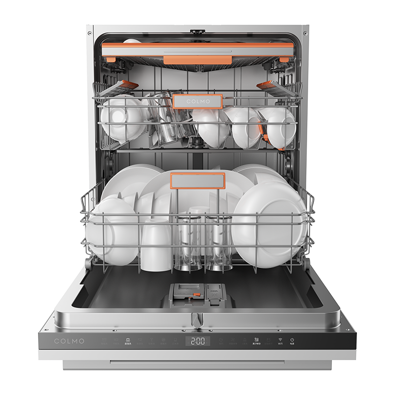 COLMO 16套家用洗碗机 一级水效 四星级消毒 个性定制 分区洗 热风烘干 双核变频电机 6年包修 售后无忧 G53 30天内发货