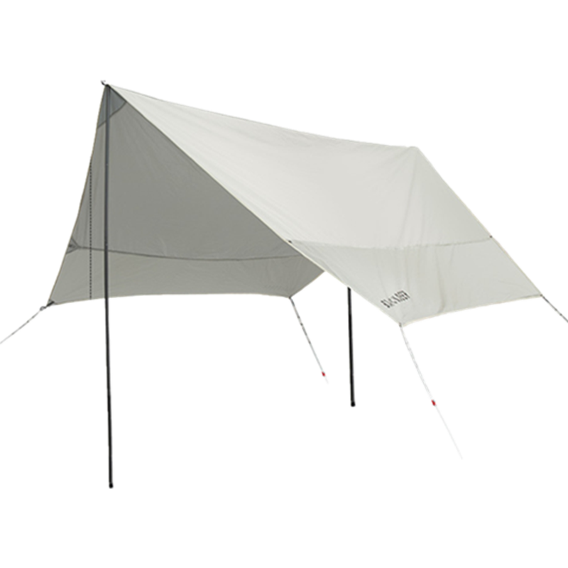 黑鹿（BLACKDEER） 戶外露營(yíng)天幕露營(yíng)野炊野餐防雨涂黑膠銀防曬隔熱大雨篷遮陽篷棚 沐風(fēng)天幕-荷花綠（配防蟲帳）