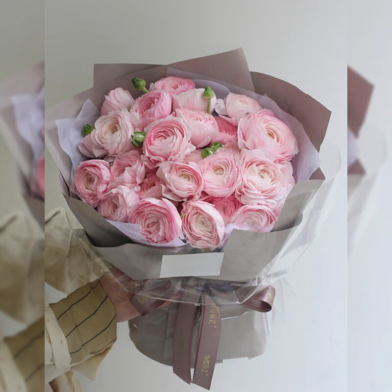 进口洋牡丹花束生日鲜花速递深圳广州北京上海南京花店配送全国速递