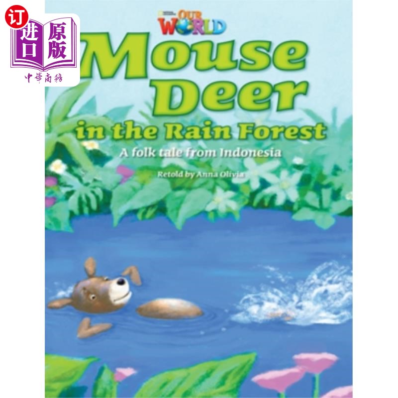海外直订our world readers: mouse deer in the rain forest 我们的