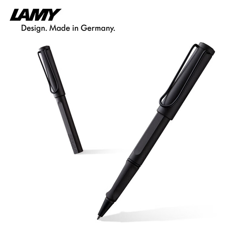 凌美（LAMY）宝珠笔Safari狩猎系列磨砂黑 ABS材质 蓝色圆珠笔 0.7mm 磨砂黑1