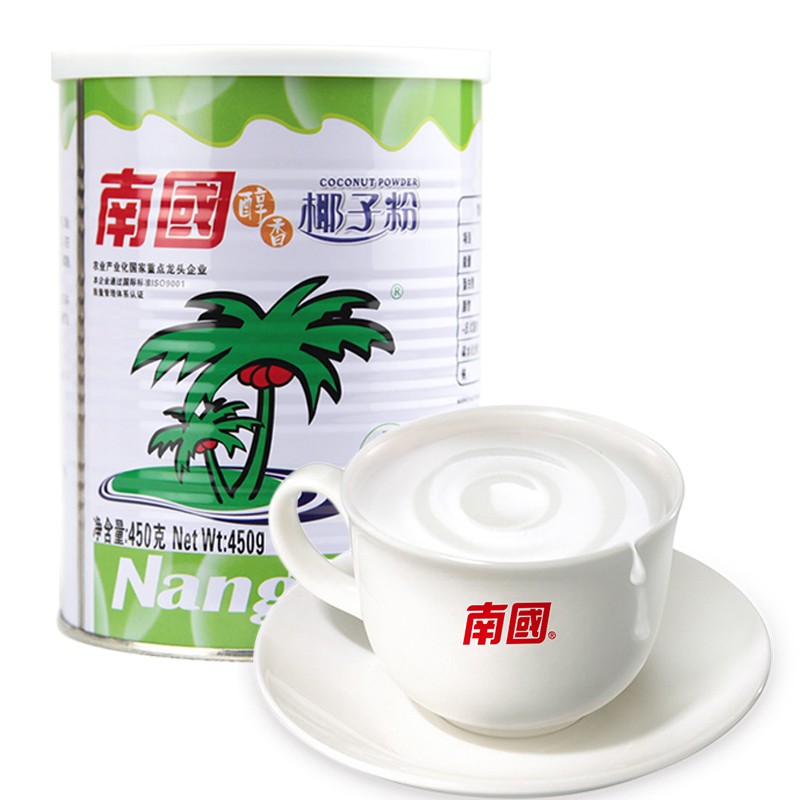 南国 醇香椰子粉450g/罐 海南特产代餐粉椰汁粉 营养早餐椰奶粉