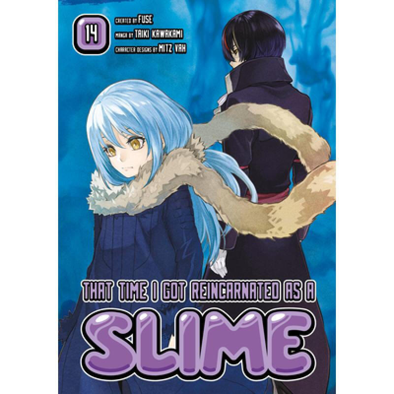 预订英文原版 reincarnated as a slime 14 化身为黏液14 解压读物动