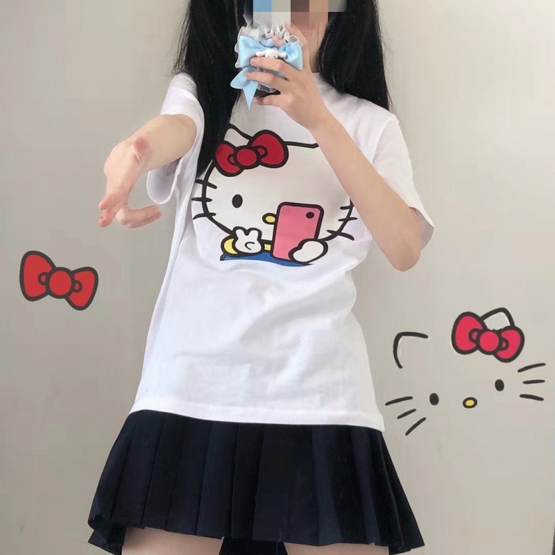 高端半袖社会薄款高档 s 95斤以下_胖mm少女衣服小衫不透弹力年轻短款