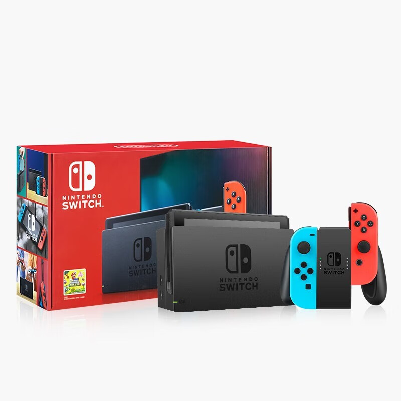 Nintendo 任天堂 Switch系列 日版 NS游戏机 红蓝色